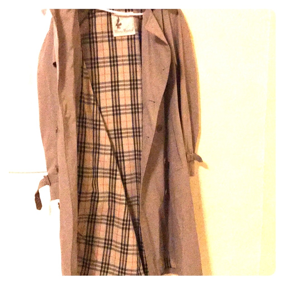Misty harbor trench coat
